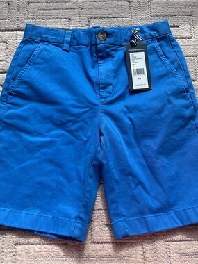 Vineyard Vines Boys Blue Cotton Chino Shorts